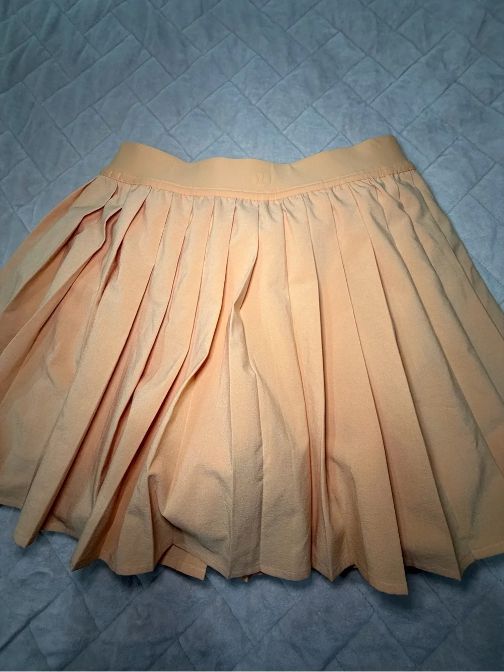 lululemon athletica Peach Pleated Skater Skirt